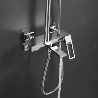 Душевая стойка Shevanik S6836 хром